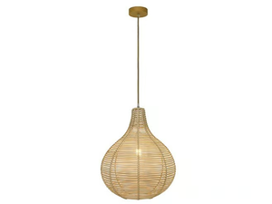 BOLITA - Rattan pendant lamp _ Terzo Light